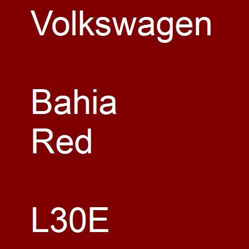 Volkswagen, Bahia Red, L30E.